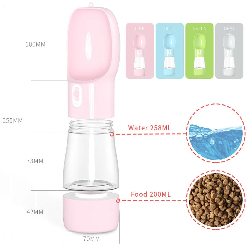 HydroPup Multi-Functional Portable Pet Water Bottle